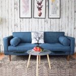 Sofa văng nỉ 1m8 đệm rời NV132