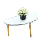 Bàn trà sofa hình chữ D BT25