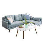 Sofa góc nỉ thông minh NV124