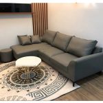 Sofa góc da chữ L – NV107