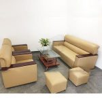 Sofa văn phòng kiểu Nhật da Cleo- NV125