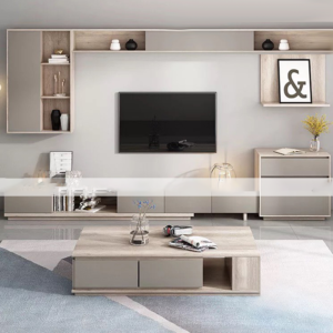 COMBO BỘ KỆ TIVI VÀ BÀN TRÀ KTV17