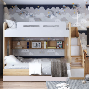 GIƯỜNG TẦNG TRẺ EM 1M2 GT0514V