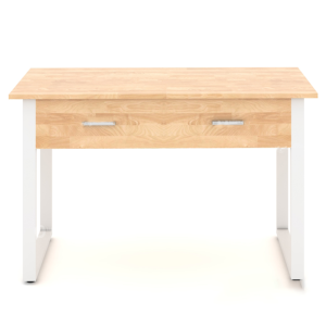 Bàn gỗ cao su 1m2 U1206-2NK