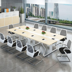 Bàn họp chân sắt BH11