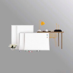 Bảng từ trắng cố định 80cm x 60cm – BTT 01