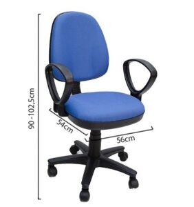 Ghế xoay SG550-X màu xanh