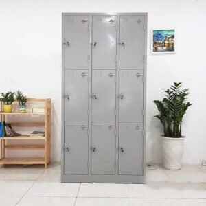 Tủ locker 9 ngăn giá rẻ NV-9N