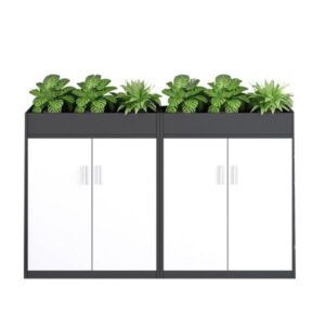 Tủ cây trang trí 4 cánh – TL 17