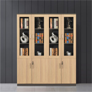 Tủ tài liệu gỗ 4 cánh