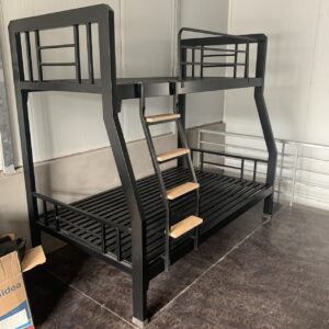 Giường sắt lệch tầng rộng 1m2 khung sắt hộp to 40×80 – GS 12