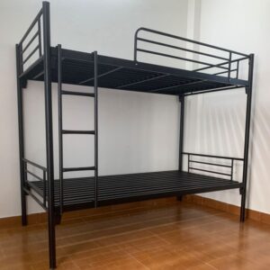 Giường sắt 2 tầng homestay rộng 1m