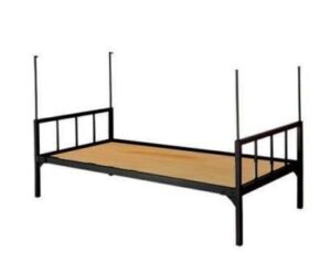 Giường sắt đơn 85 màu đen – GS 09