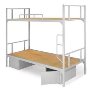 Giường sắt 2 tầng ghi có hộc – GS 03