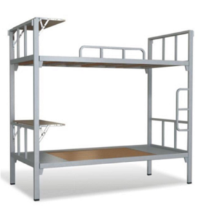 Giường sắt 2 tầng có bàn học – GS 01