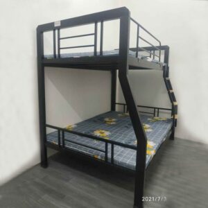 Giường sắt lệch tầng rộng 1m4 khung sắt hộp to 40×80